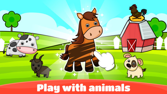 اسکرین شات 5 بازی Balloon Pop Kids Learning Game