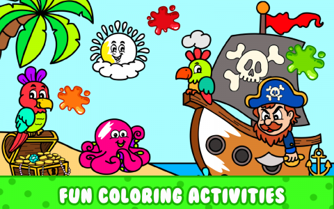 اسکرین شات 7 بازی Balloon Pop Kids Learning Game