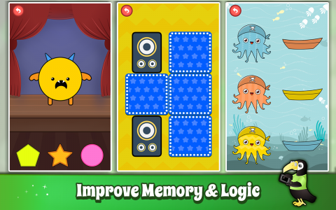 اسکرین شات 2 بازی Shapes & Colors Games for Kids