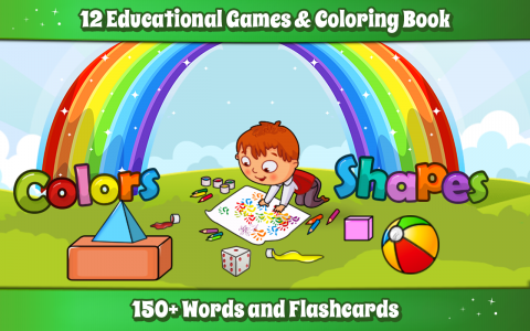 اسکرین شات بازی Shapes & Colors Games for Kids 1