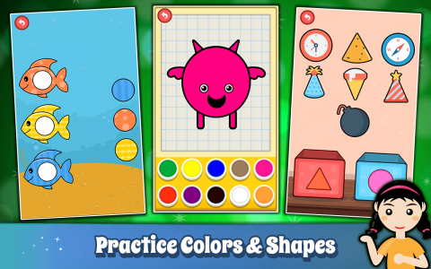 اسکرین شات بازی Shapes & Colors Games for Kids 5