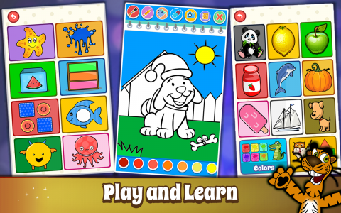 اسکرین شات بازی Shapes & Colors Games for Kids 2