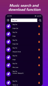 اسکرین شات 1 برنامه Music Downloader&Mp3 Download