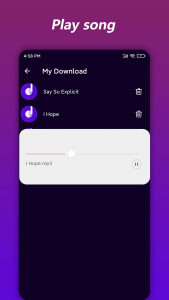 اسکرین شات برنامه Music Downloader & Mp3 Downloa 4