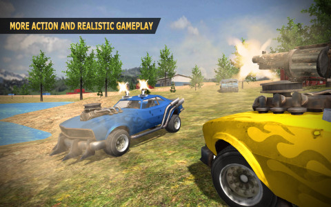 اسکرین شات بازی Player Car Fire Battleground 6