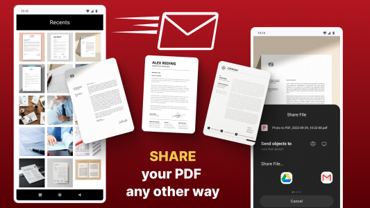 اسکرین شات 3 برنامه Photo to PDF Maker & Converter