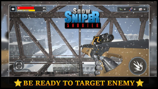 اسکرین شات بازی Snow Sniper Shooter 2019 : Fierce War missions 4