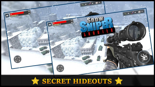 اسکرین شات بازی Snow Sniper Shooter 2019 : Fierce War missions 2