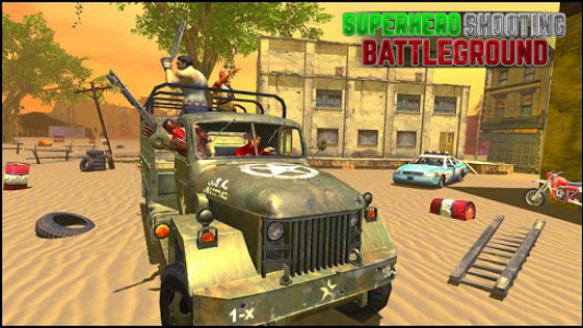 اسکرین شات بازی Superhero shooting battleground 5