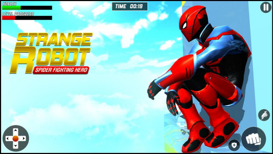 اسکرین شات بازی Strange Robot Spider hero Game 1
