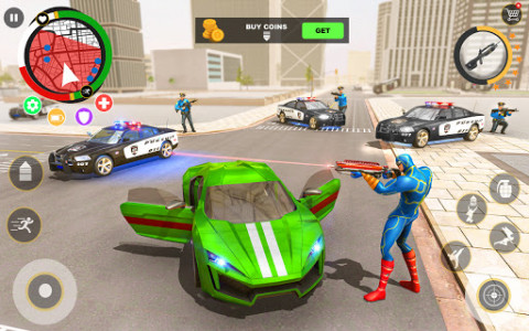 اسکرین شات بازی Spider Rope hero 2021 – Vegas Crime City Simulator 4