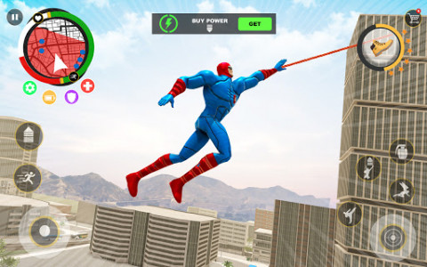 اسکرین شات بازی Spider Rope hero 2021 – Vegas Crime City Simulator 3