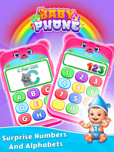 اسکرین شات 1 بازی Baby Phone For Toddlers Games