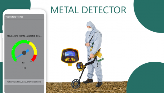 اسکرین شات برنامه Metal Detector App 5