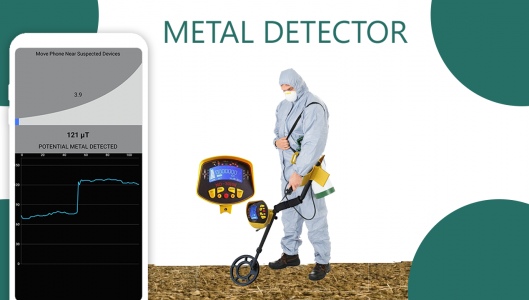 اسکرین شات برنامه Metal Detector App 4