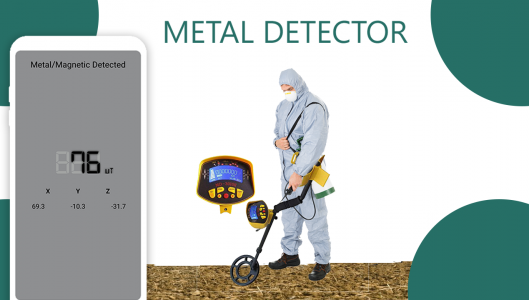 اسکرین شات برنامه Metal Detector App 2