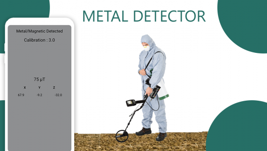 اسکرین شات برنامه Metal Detector App 3