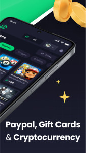 اسکرین شات 2 برنامه Freecash: Earn Money & Rewards
