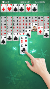اسکرین شات بازی FreeCell - Solitaire Card Game 1