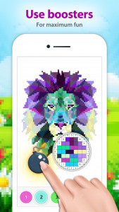 اسکرین شات برنامه Color by Number - Pixel Art 4