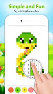 اسکرین شات برنامه Color by Number - Pixel Art 2