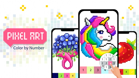 اسکرین شات بازی Pixel Art Color by number Game 8