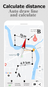 اسکرین شات برنامه Compass For Maps 2