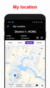 اسکرین شات 5 برنامه Compass For Maps