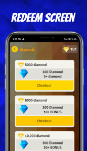 اسکرین شات برنامه Freemax Diamond : Elite Pass 4