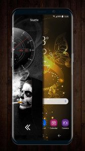 اسکرین شات 4 برنامه Cigarette Smoking Lock Screen