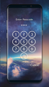 اسکرین شات برنامه Pin Screen Lock 6