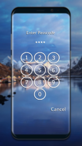 اسکرین شات برنامه Pin Screen Lock 2