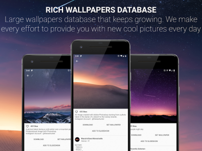 اسکرین شات برنامه Walltones Wallpapers - 4K Wallpaper & Backgrounds 4