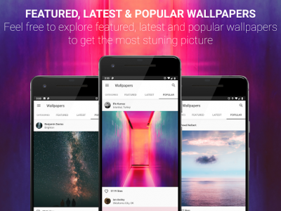 اسکرین شات برنامه Walltones Wallpapers - 4K Wallpaper & Backgrounds 7