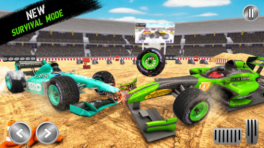 اسکرین شات بازی Formula Car Demolition Derby 2021: Car Smash Derby 7