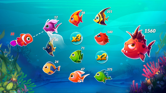 اسکرین شات بازی Big Eat Fish Games Shark Games 5