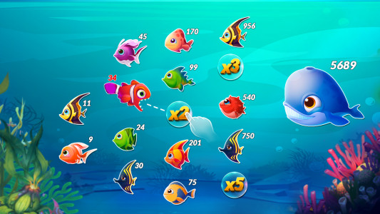 اسکرین شات 3 بازی Big Eat Fish Games Shark Games