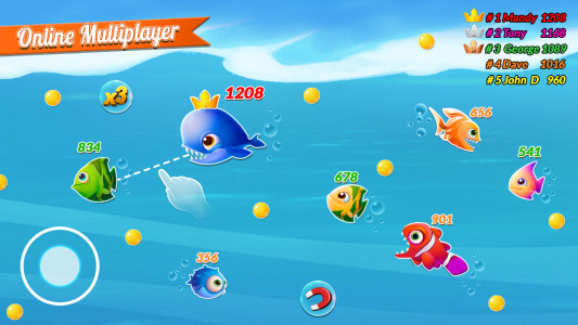 اسکرین شات بازی Fish.IO Fish Games Shark Games 2