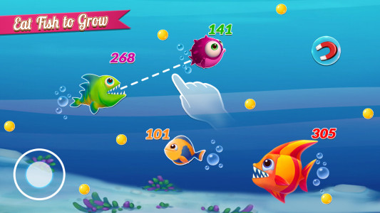 اسکرین شات 5 بازی Fish.IO Fish Games Shark Games