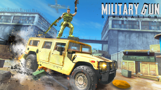 اسکرین شات بازی Machine Guns: Army Battle FPS 2