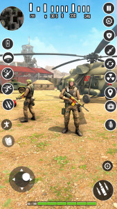 اسکرین شات 3 بازی Gunship Combat: Helicopter 3D