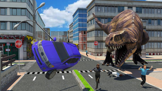 اسکرین شات بازی Dinosaur Simulator Games 2021 - Dino Sim 1