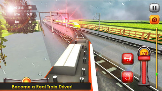 اسکرین شات بازی Subway Train Racing 3D 2019 3