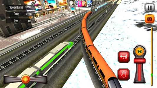 اسکرین شات بازی Subway Train Racing 3D 2019 6