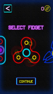 اسکرین شات بازی Fidget Spinner: Neon Spinners 2