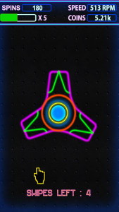 اسکرین شات بازی Fidget Spinner: Neon Spinners 1