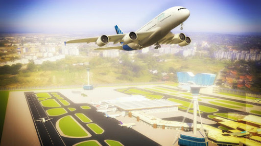 اسکرین شات بازی Flight Simulator 3D: Airplane Pilot 5