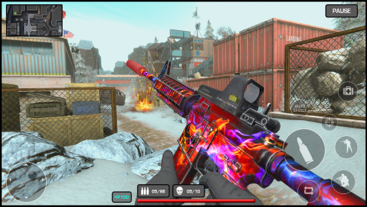 اسکرین شات 1 بازی FPS Gun Strike: Gun Shooting