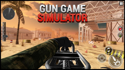 اسکرین شات بازی Machine Guns Fire: Gun Games 1