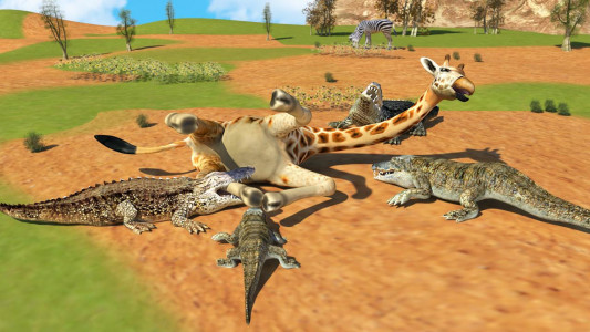 اسکرین شات بازی Hungry Crocodile Wild Hunt Sim 5